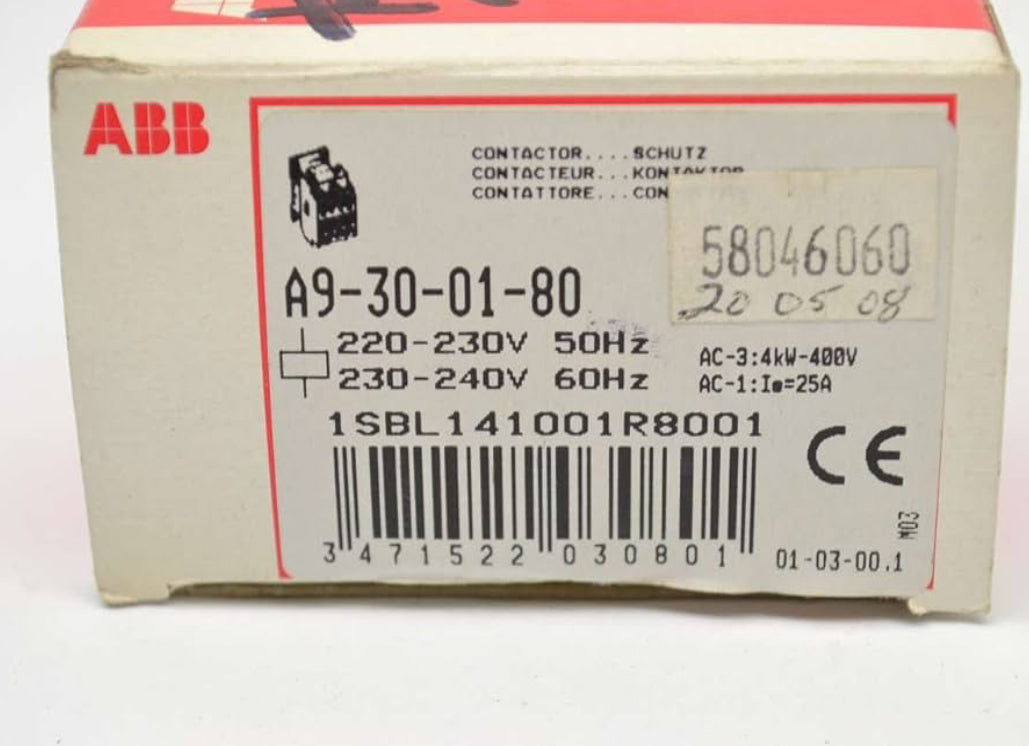 ABB A09-30-01-80 - Contactor
