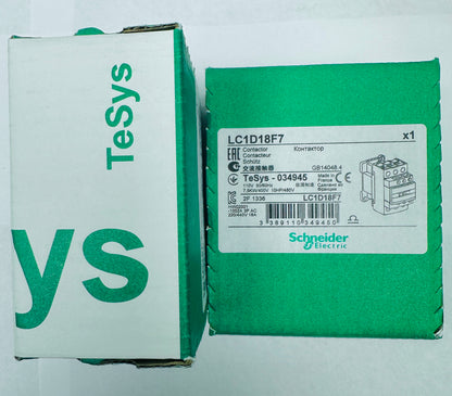 Schneider Electric Contactor LC-1D18F7 | LC1D18F7