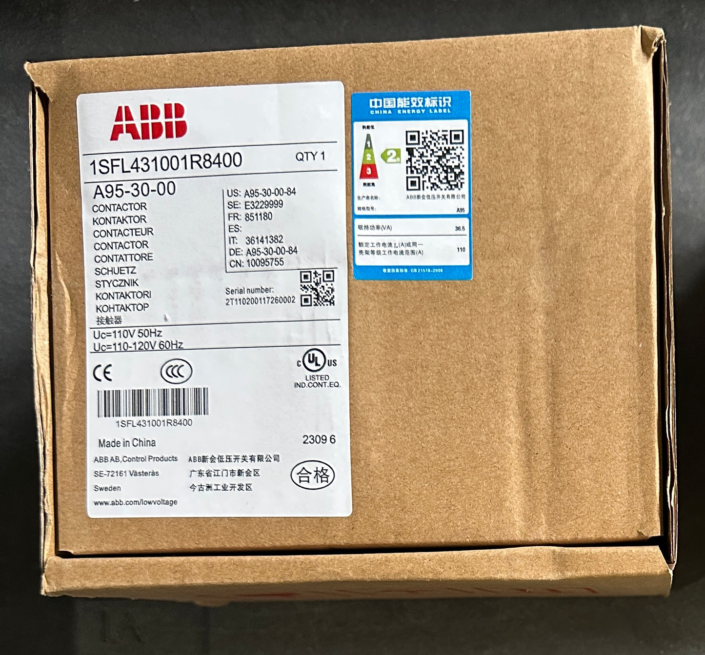 ABB A95-30-00-84 - Contactor