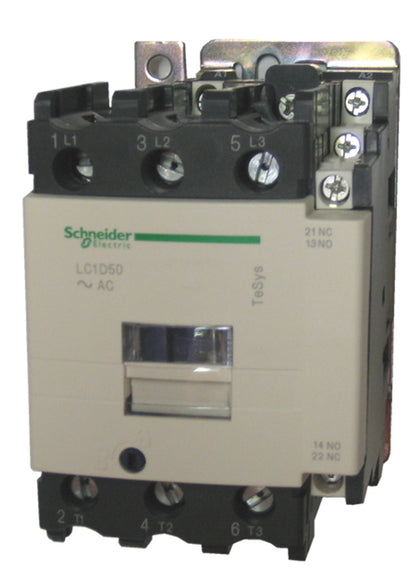 Schneider Electric Contactor LC-1D50F7 | LC1D50F7