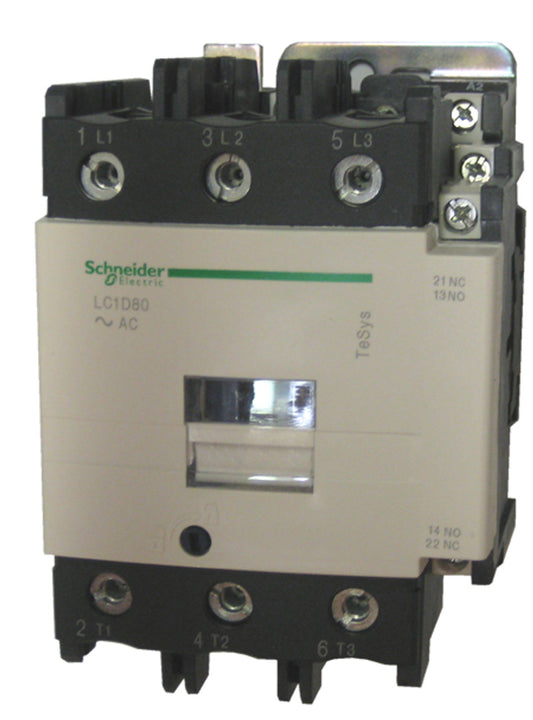 Schneider Electric Contactor LC-1D80B7 | LC1D80B7