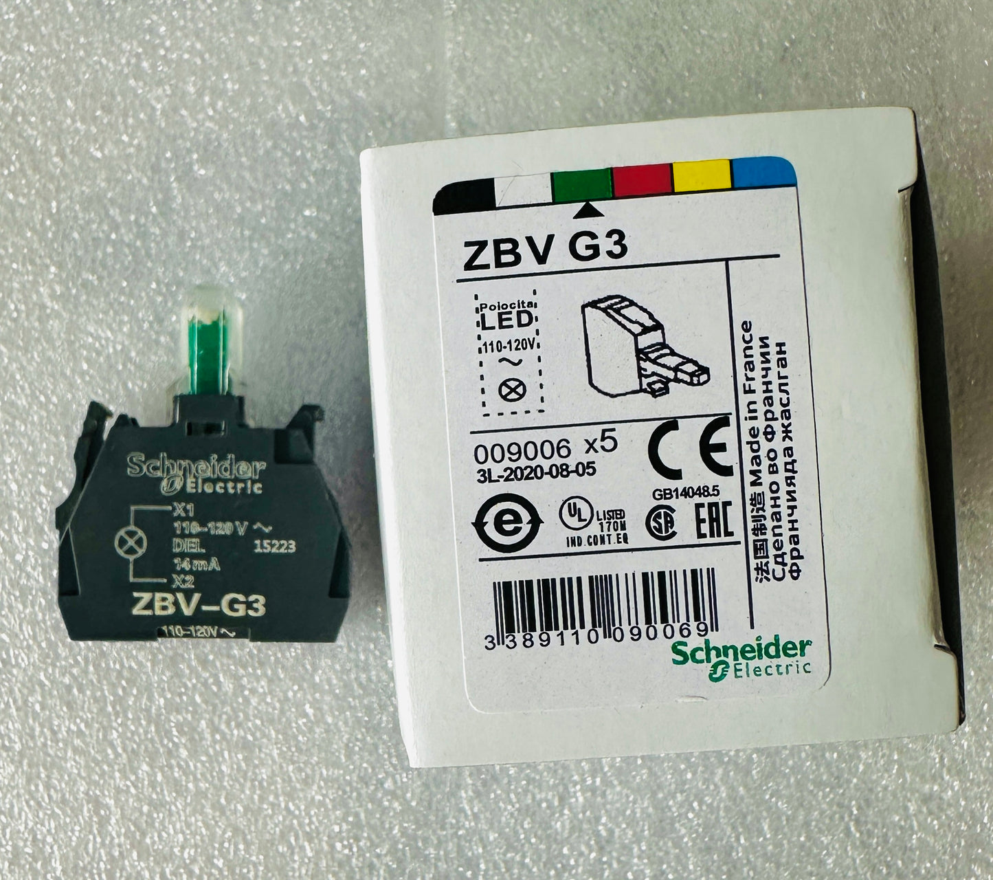 Schneider Electric ZBV-G3 ZBVG3 LED MODULE