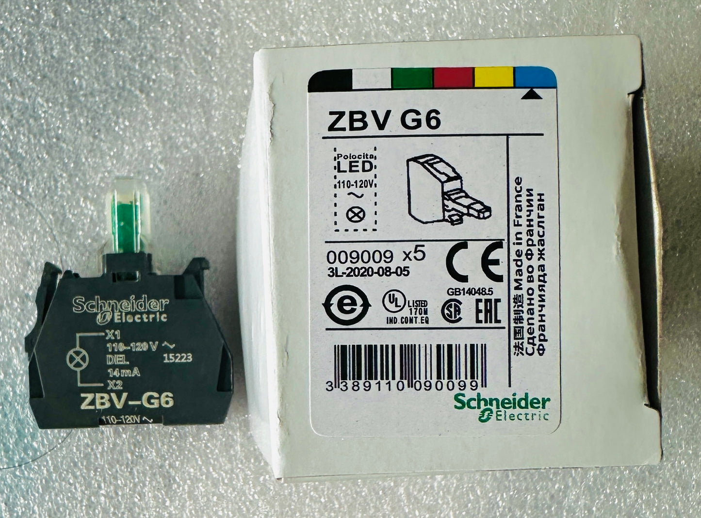 Schneider Electric ZBV-G6 ZBVG6 LED MODULE