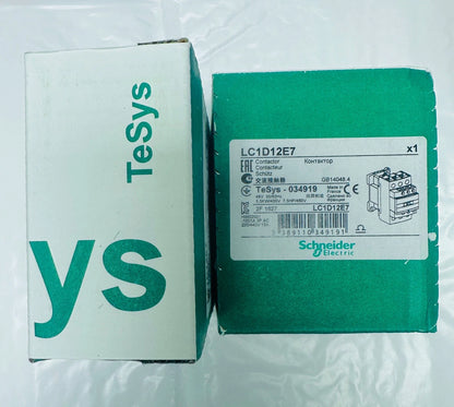 Schneider Electric Contactor LC-1D12E7 | LC1D12E7