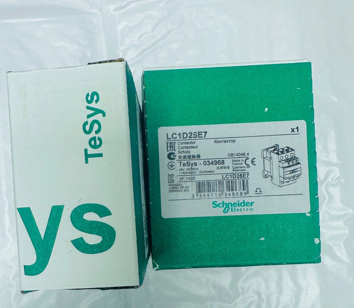 Schneider Electric Contactor LC-1D25E7 | LC1D25E7