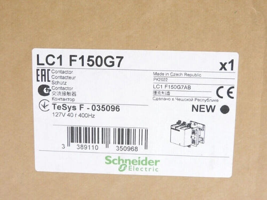 Schneider Electric Contactor LC-1F150G7 | LC1F150G7