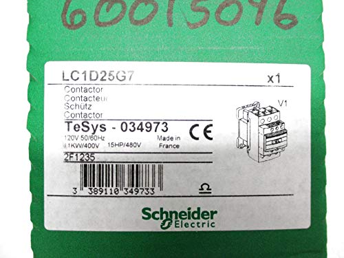 Schneider Electric Contactor LC-1D25G7 | LC1D25G7